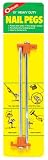 Coghlan's Unisex-Erwachsene Nail Tent pegs inch Pack 25,4 cm Nagelklammern, 2 Stück, metallisch, 10