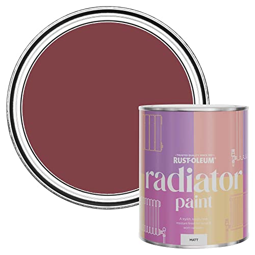 Rust-Oleum Red Radiator Paint in Matt Finish - Soho 750ml