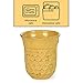 Boston International Embossed Ceramic Coffee Mug/Cup, 13-Ounces, Honeycomb