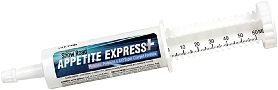Appetite Express 60 ml Srae Prebiotic Probiotic B12 Cattle Swine Horse
