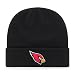 NFL Arizona Cardinals OTS Raised Cuff Knit Cap, Black, One Size