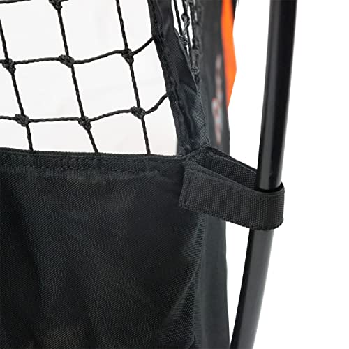 Bownet Youth Portable Outdoor Indoor Field Regulation Hockey Goal Net 4X8 Black #TOP5