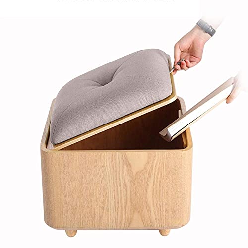 Petite table basse pouf en bois de qualité supérieure pour salon - 6