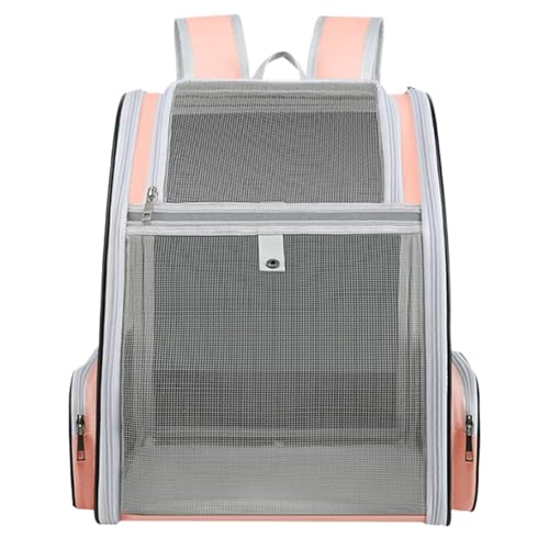 Mochila para gatos ergonómica con cojín cómodo y diseño expandible de alta calidad 8
