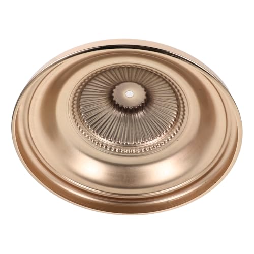 Socle rond en métal pour lampadaire de salon chaleureux