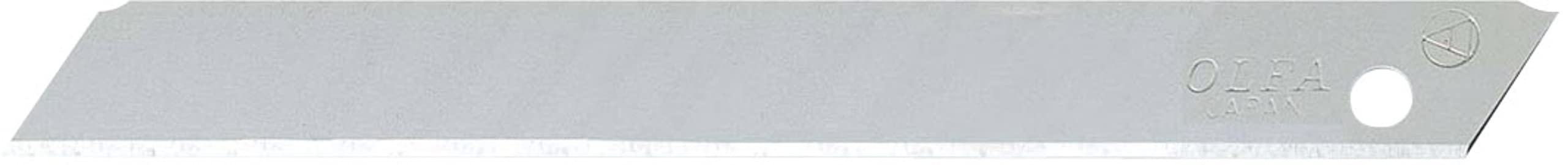Olfa AB-SOL-50 - Pack de 50 cuchillas sólidas de 80 x 9 x 0,38 mm