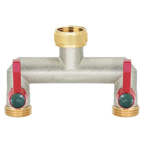 Répartiteur d'eau 2 voies pour raccordement simultané de deux appareils, 3/4
