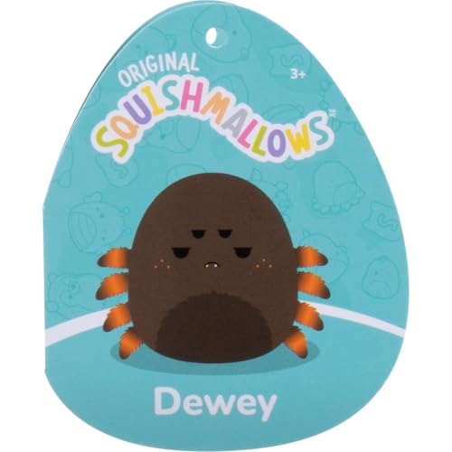 Squishmallows Original 8in Dewey the Brown Tarantula Spider – Official Jazwares Plush (Little) by Squishmallows - Used condition - Image 6