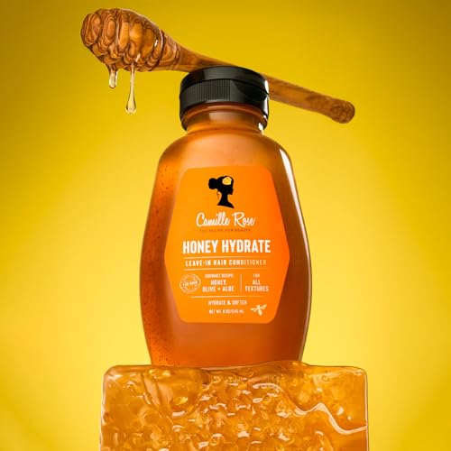 Pelo seco y enredado solución con Camille Rose Honey Hydrate Leave In de 266ml 3