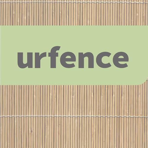 UrFence 1 Stück Beeteinfassung Weide - 100x20 Weidengeflecht Zaunelemente zum Stecken - Rasenkante 20 cm Hoch - Beetbegrenzung Holz Steckzaun Weidenzaun Beetumrandung Gartenweg Flechtzaun Gartenzaun