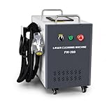 200W Pulsed Laser Cleaning Machine For Wood/Metal Rust/Oil/Paint Removal No Damage Base Material