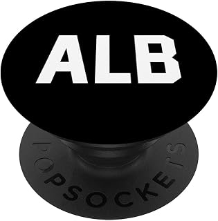 ALB International Airport Code Albany New York Travel PopSockets Swappable PopGrip