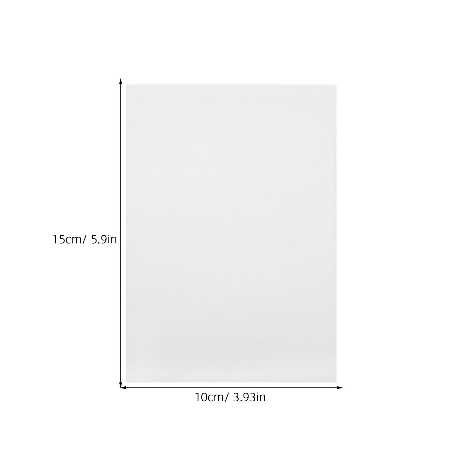 Bolsas de Embalaje Pequeñas de Espuma Epe Blancas 10 X 15 Cm, 300 Unidades, Láminas Acolchadas para Envío y Protección de Paquetes Frágiles, Material de Embalaje para