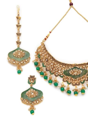 Juego de joyas esmaltadas ideal para cenas y eventos elegantes 3