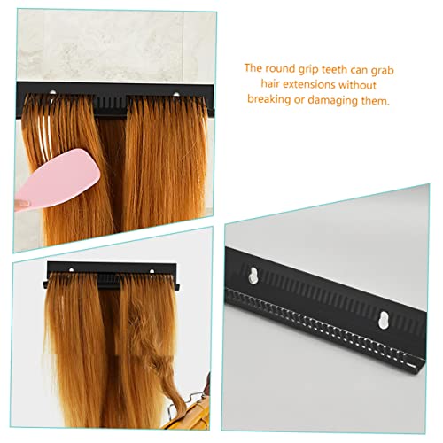 Ipetboom 4 Pçs Suporte De Exibição De Peruca Suporte De Extensão De Cabelo Trança Organizador De Cab