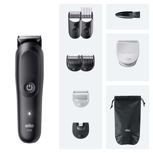 Tondeuse Multifonctionnelle Braun 80789921 sans Fil 21 Longueurs 120min 7 Sabots Étanche Charge Rapide - vue 7