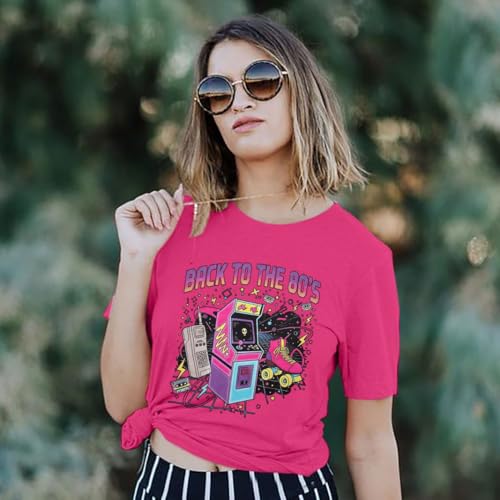 ASTANFY Vintage 80s Tshirt for Women Back to The 80s Shirt Band Tee by ASTANFY - Used condition - Image 3