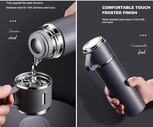 Image of 1.8 L Stainless Steel Electric Kettle with 500 ml Vacuum Flask set