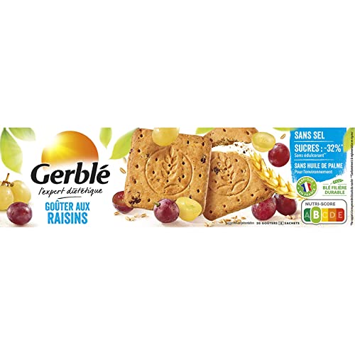 Biscuit Goûter Aux Raisins Gerble La Boite De - vue 2