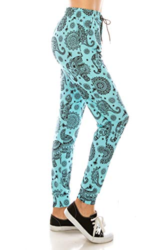Image of Leggings Depot Premium Jogger Women's Popular Print High Waist Track Pants(S-XL)