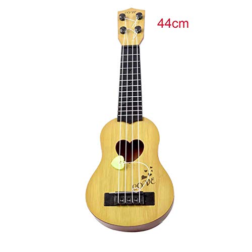 Ukelele, Mini de viersaiten de guitarras de niños de juguete precoz. Con Fiddle Flake para niños y Ukelele, Mini de viersaiten de guitarras de niños de juguete precoz. Con Fiddle Flake para niños y