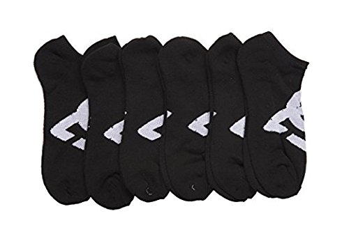 DC 6-Pack Men's Sport No Show Socks 10-13 Size (Gray)2