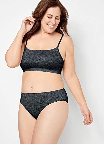 Jockey Women's Bras Smooth & Shine Seamfree Bralette, Black, S #TOP3