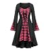 TANGTANGYI Cordonnier Robe Décontractée Robe De Chemise De Maternité Gilets Habillés pour Femmes Robe De Tunique À Manches Longues Robe De Mariée À Dos Bas Tenue du Jour Tenue De Grossesse