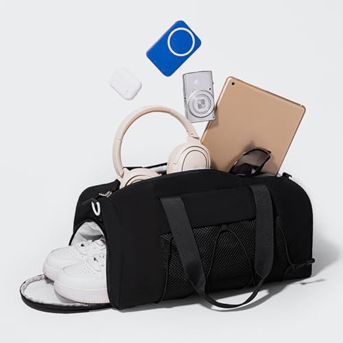 Bolsa con bolsillos húmedos y secos que separa la ropa mojada tras entrenar 2