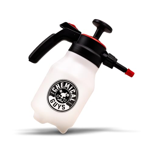 Chemical Guys Mr. Sprayer Full Function Pressure Atomizer and Pump Sprayer, Professional 50 oz Spray Bottle for Cleaning & Washing, for Home, Garden, Car Detailing, Easy Pump Action and Adjustable