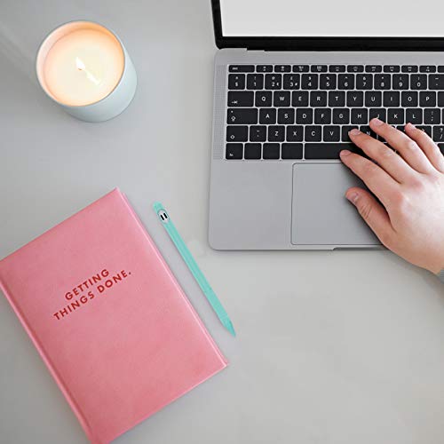 ULTECHNOVO Conjunto de Capa de Manga de Caneta Stylus de Silicone Verde Pontas de LÃ¡pis Capa Protet