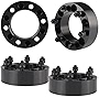 2'' 6x5.5 Wheel Spacers for Tacoma 4Runner FJ Cruiser Sequoia, 6Lug 6x139.7mm Forged Wheel Spacers 108mm Hub Bore with 12x1.5 ET Lug Nuts