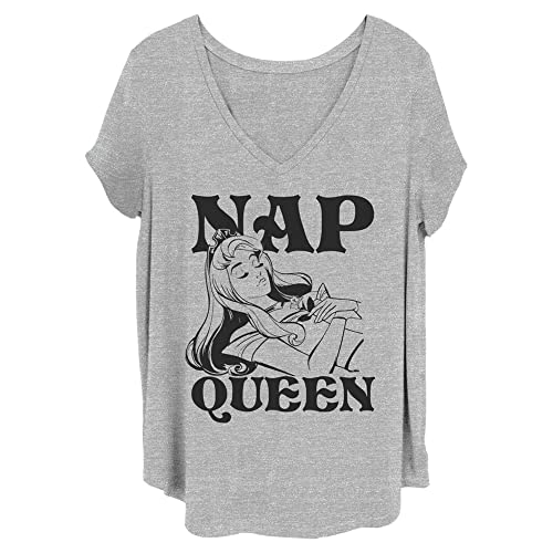 T-shirt Disney Princesses Aurora fini les hauts serrés optez pour le 2X