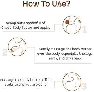 mCaffeine Body Butter For Dry Skin For Both Women And Men (250Gm) | Shea Butter Moisturizer With Cocoa Butter & Caffeine | For Oily And Dry Skin | For All Skin Types