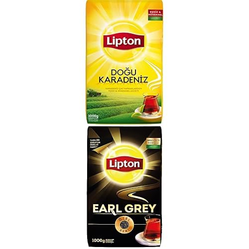 Lipton Doğu Karadeniz Dökme Çay 2 x 1 kg + Earl Grey Dökme Çay 1 kg