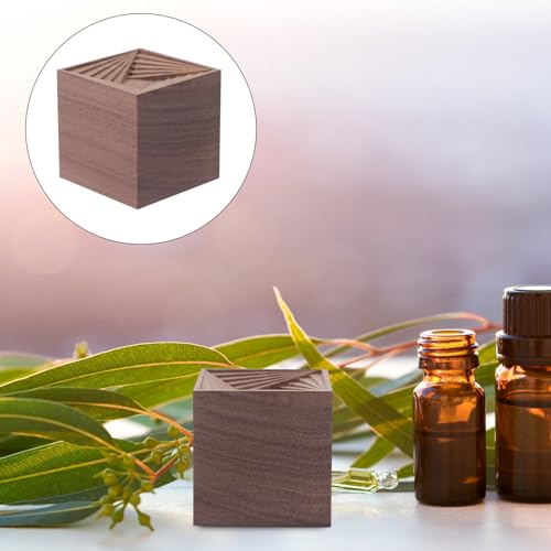 Difusor aromático eléctrico DOITOOL madera nogal negro miniatura 6