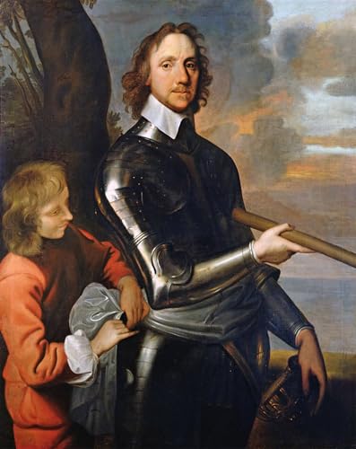 Impression d'affiches Oliver Cromwell Robert Walker affiche toile 60x90