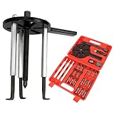 Sporacingrts 3 Jaw Puller Inner Hole Puller Removal Tool 21in1 Bearing Puller Set for Bearing Removal