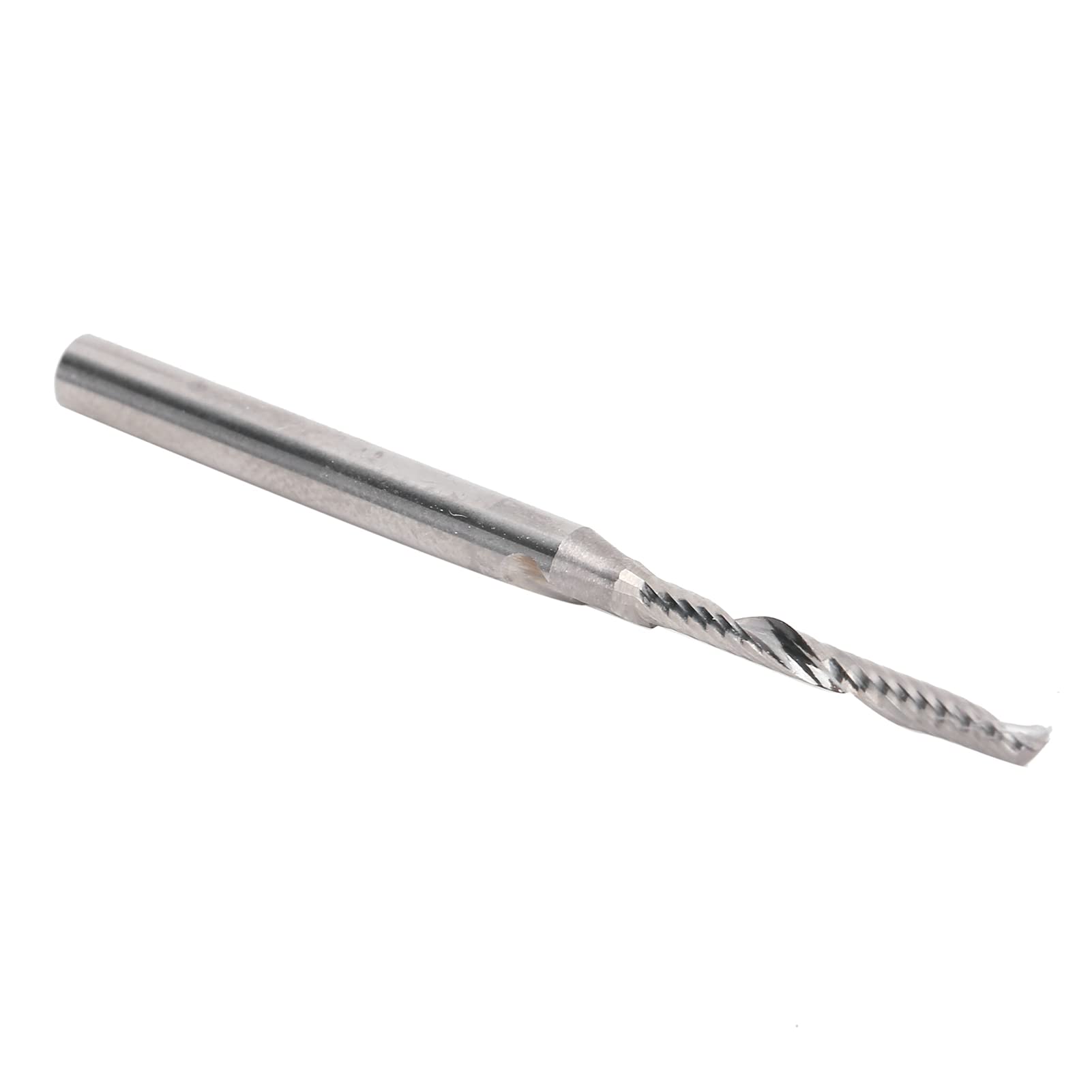 5 pezzi fresa a spirale professionale in acciaio al tungsteno a flauto singolo punte per router CNC 3.175x2x17mm fresa per incisione ad alta velocità per taglio di metalli