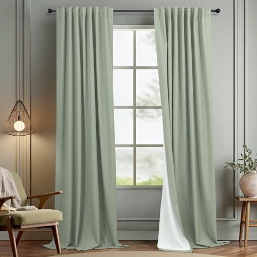 96 Inch Curtains 2 Panels Set Drapes 96 Inches Long