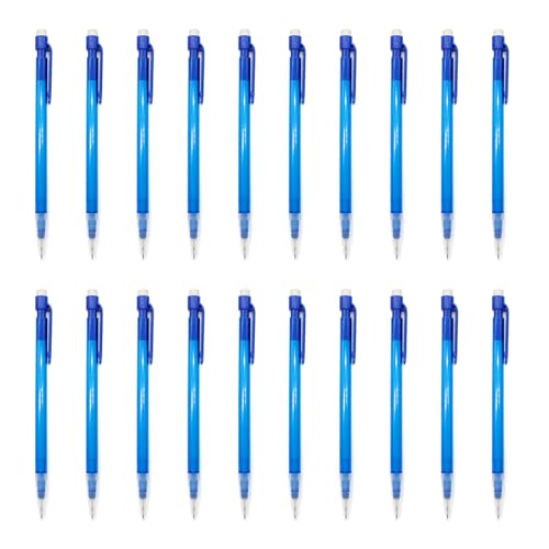 20 個自動鉛筆小さな消しゴム 0.7 ミリメートル機械式自動製図用書き込みスケッチ描画アーティストシャープペンシル