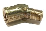 EDGE INDUSTRIAL Forged Brass 45º Street Elbow 1/8