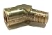EDGE INDUSTRIAL Forged Brass 45º Street Elbow 1/8" FNPT x 1/8" MNPT MNPT Fuel/AIR/ Water/Oil/ Gas WOG