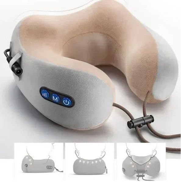 Massageador cervical coluna alivio da dor Travesseiro Almofada Ma...