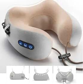 Massageador cervical coluna alivio da dor Travesseiro Almofada Massagem Pescoço Alivia Tensão Saúde