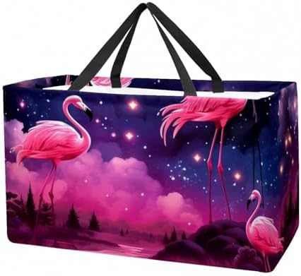 Shopping Tote Bags Reusable Washable Sublimation Animal Camping Halloween Kitchen Supermarket Farmers