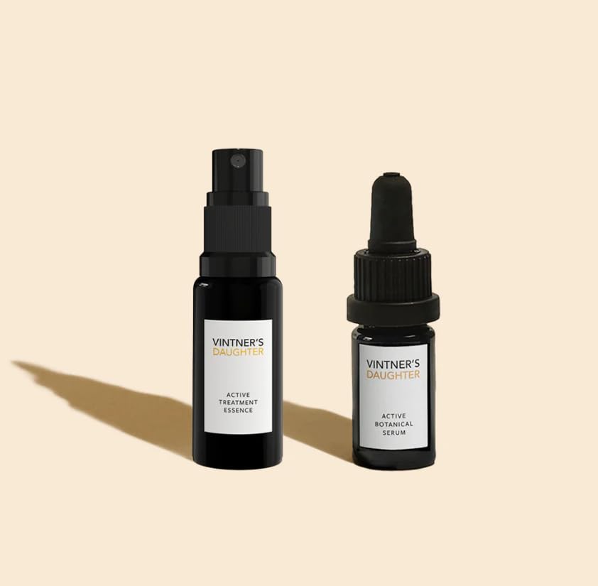 VINTNER'S DAUGHTER The Travel Set (ACTIVE TREATMENT ESSENCE & ACTIVE BOTANICAL SERUM)
