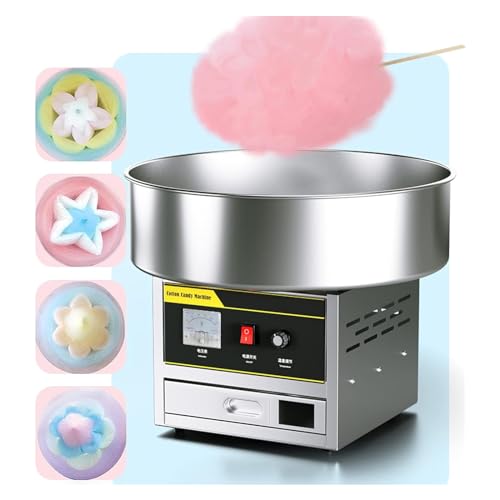 Commercial Cotton Candy Machine,Automatic Candy Floss Maker Machine,1200W Electric Candy Floss Maker,Mini Candy Floss Machine,Sweet Sugar Candy Floss Maker for Kids Birthday Party,32x32x41.5cm (Pink - Image 7