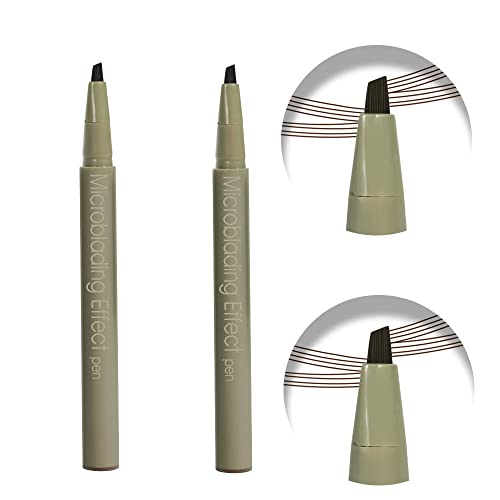 MAKINGTEC Eyebrow Pen, Liquid Eyebrow Pen, Waterproof Eyebrow Pen, Long-Lasting ...