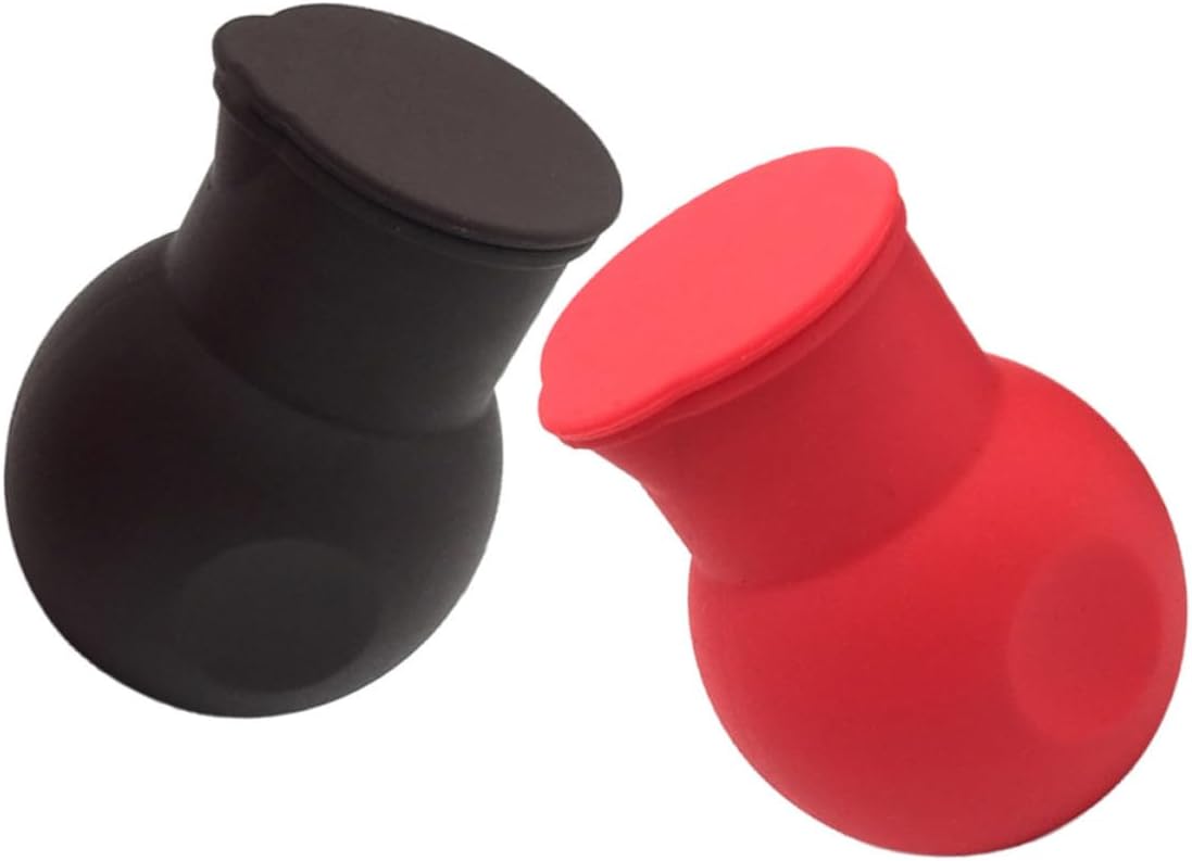 2pcs Silicone Melting Pot for Chocolate and Butter, Rounded Corner